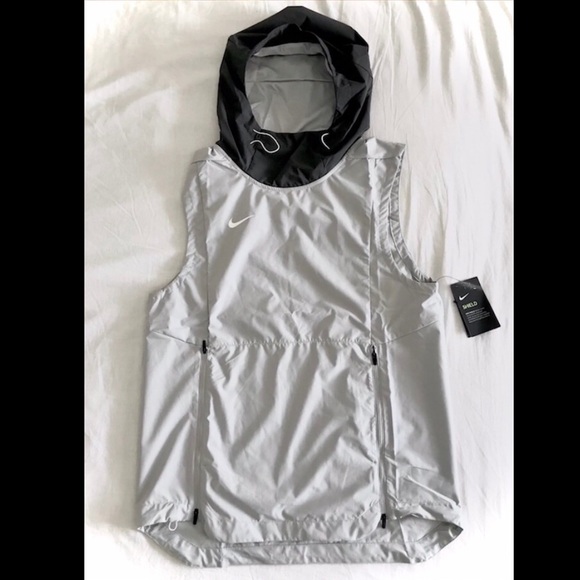 Nike Other - Nike Shield Grey Jacket Vest Hoodie sweatshirt Nike Other - Nike Shield Grey Jacket Vest Hoodie sweatshirt